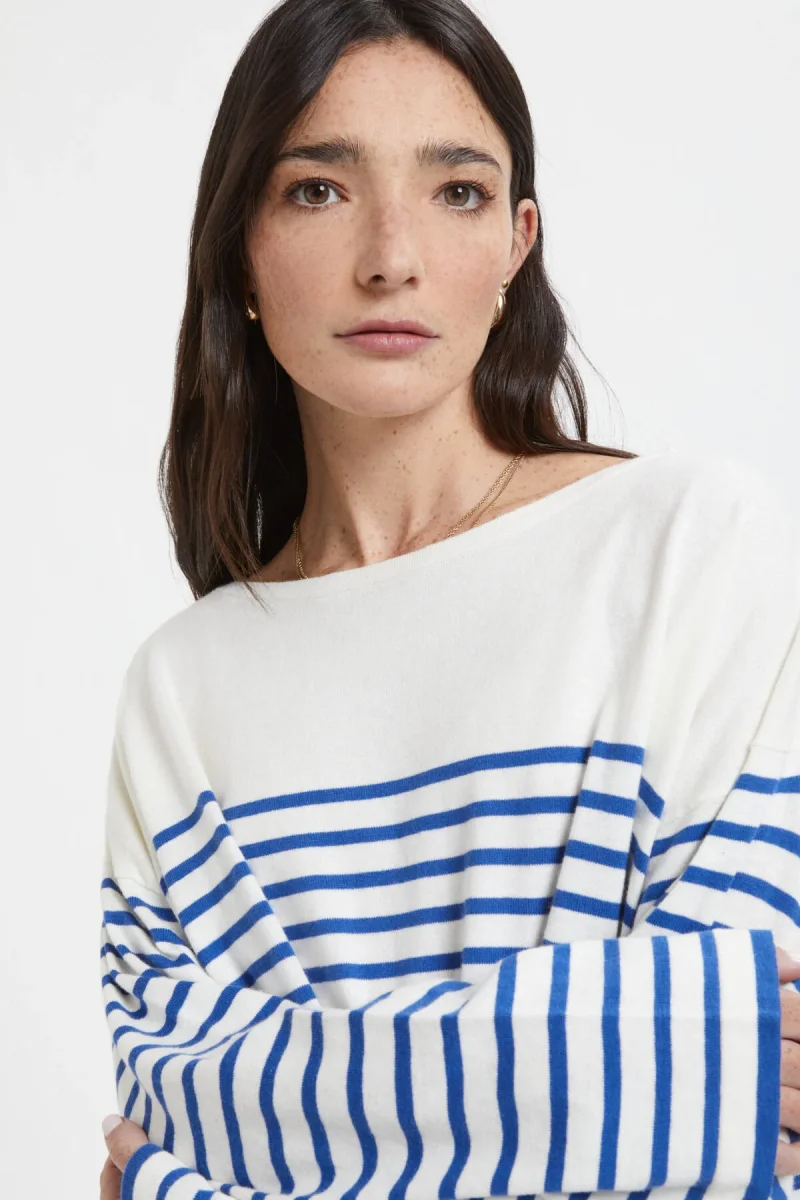 Maglione a maniche lunghe con collo rotondo - immagine 5