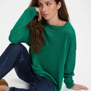 Maglia Girocollo A Maniche Lunghe