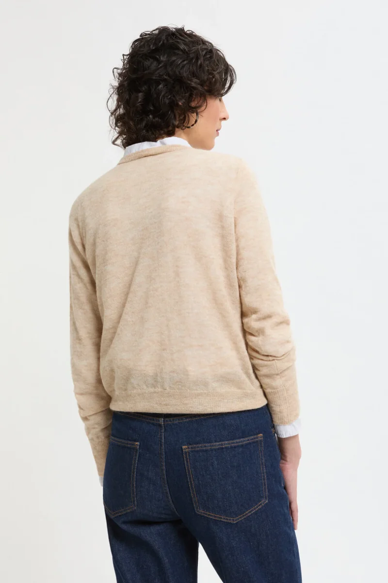 Cardigan in lana di Alpaca - immagine 4