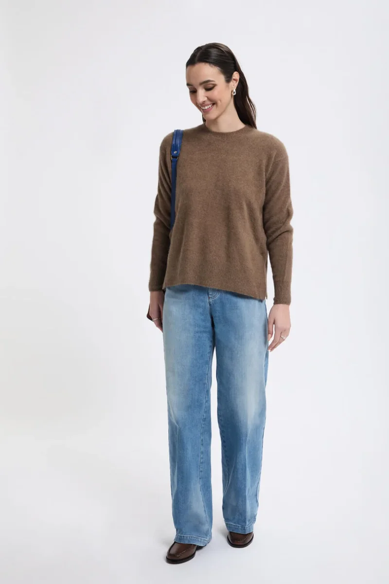 Maglione a Maniche Lunghe con Scollo Tondo - immagine 3