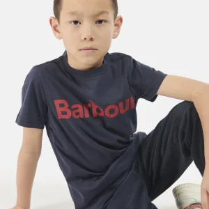 Maglietta Barbour per bambini Essentials Logo
