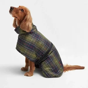 Accappatoio per cani in tartan
