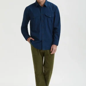 WASHED FEATHER CLOTH SHIRT