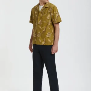 HANDPRINTED CAMP SHIRT