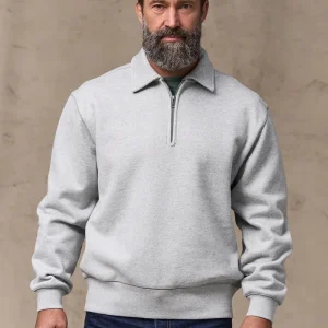 14-OZ. HERITAGE FLEECE QUARTER-ZIP