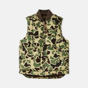 WAXED DOWN VEST