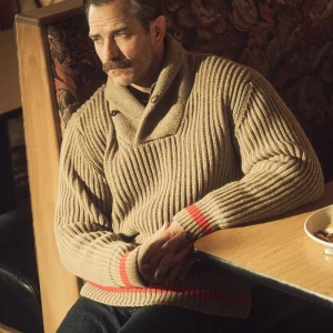Bristol Shawl Neck Sweater