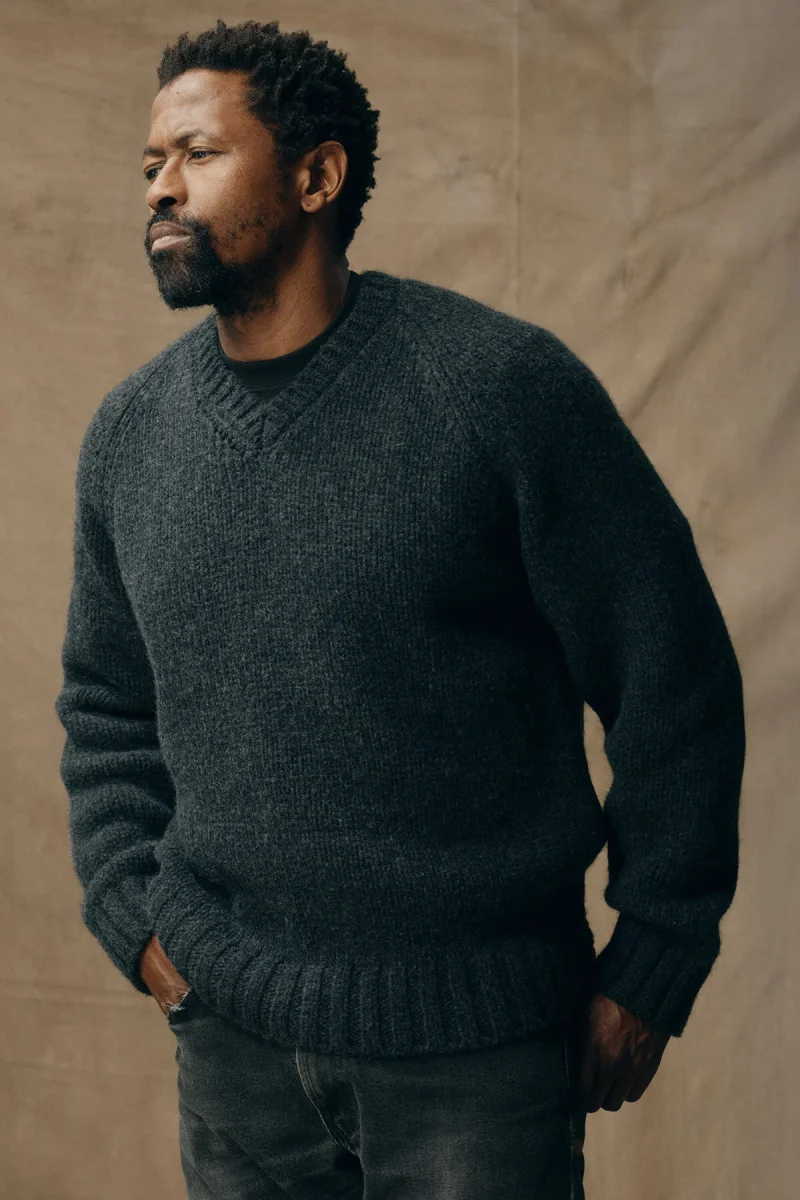 3-GAUGE ALPACA BLEND SWEATER - immagine 2