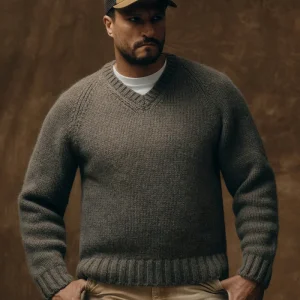 3-GAUGE ALPACA BLEND SWEATER