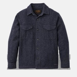 Heathered Wool Jac-shirt