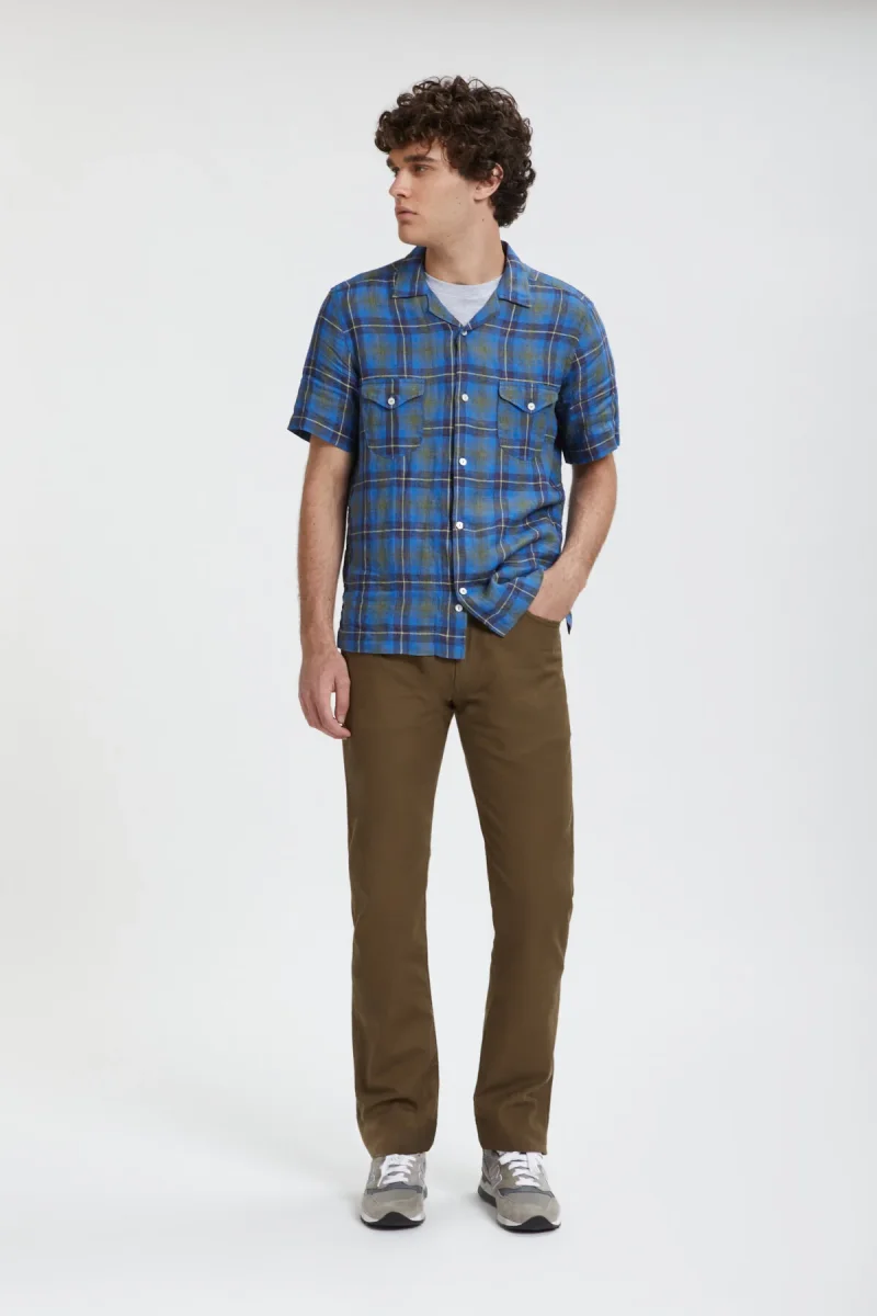 DRY TIN CLOTH 5-POCKET PANTS