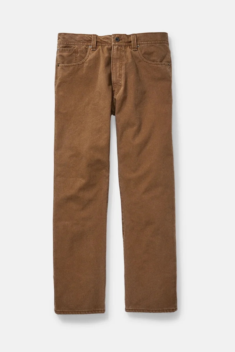 DRY TIN CLOTH 5-POCKET PANTS - immagine 2