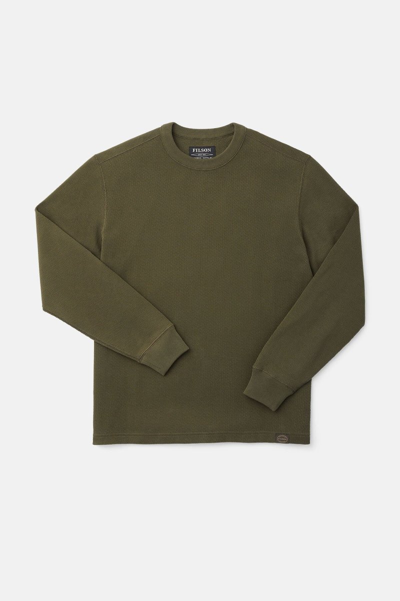 WAFFLE KNIT THERMAL CREW - immagine 6