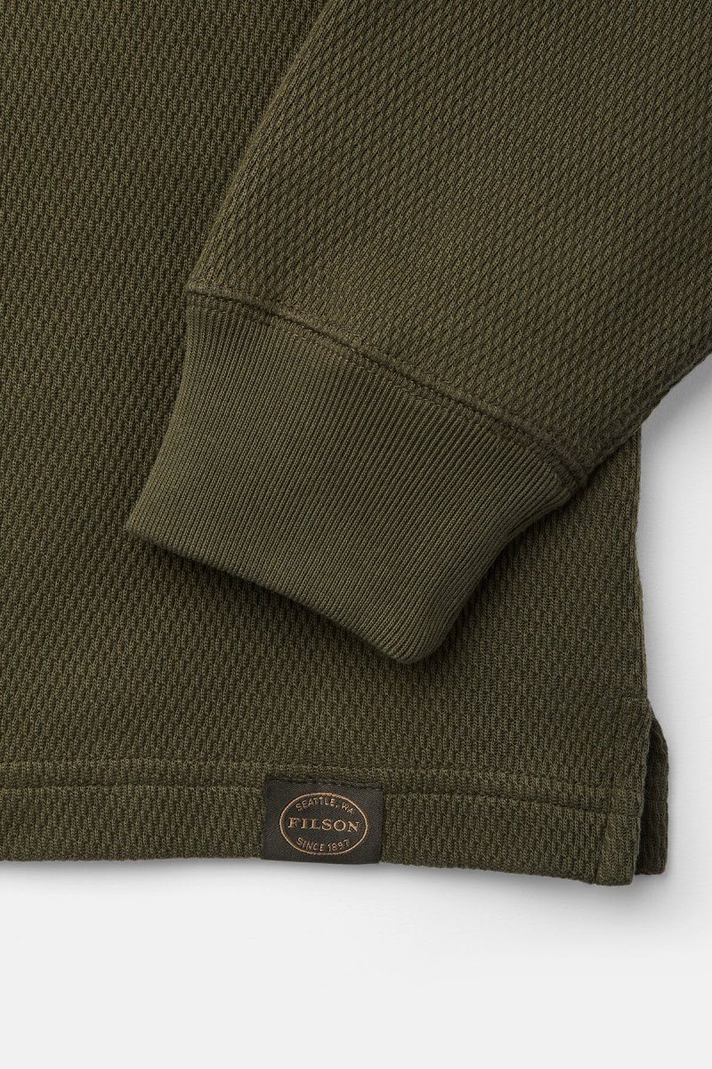 WAFFLE KNIT THERMAL CREW - immagine 9