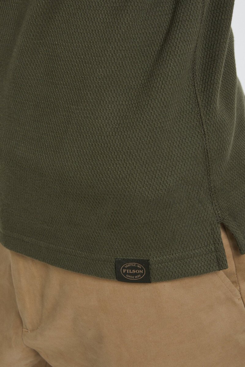 WAFFLE KNIT THERMAL CREW - immagine 5