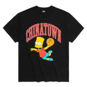 Chinatown Market T-Shirt Air Bart Arc Nero Uomo
