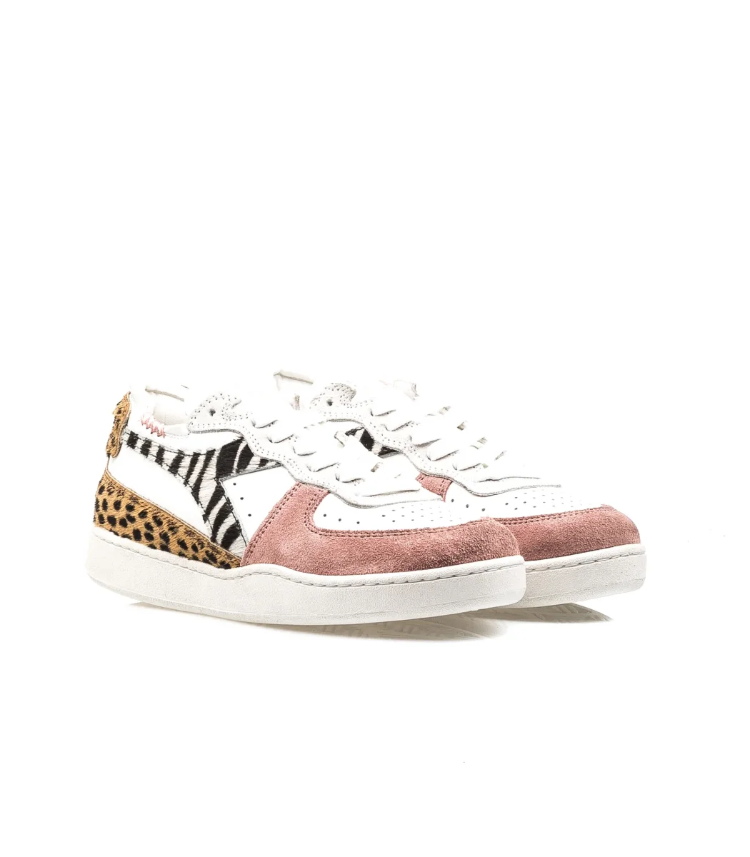 Diadora Milano Basket Row Cut Savannah Wn Multicolr Donna - immagine 3