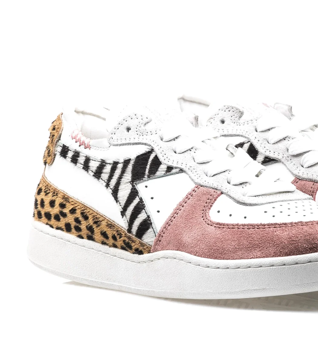 Diadora Milano Basket Row Cut Savannah Wn Multicolr Donna - immagine 4