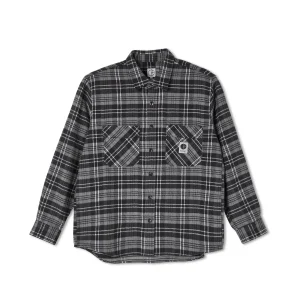 Camicia Flanella Polar Skateboard Grigia