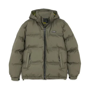 Iuter Puff Jacket Verde Militare Uomo