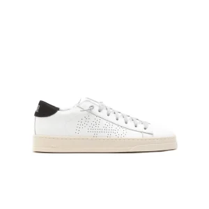 Sneakers P448 Bjack Pelle Bianco Nero Donna