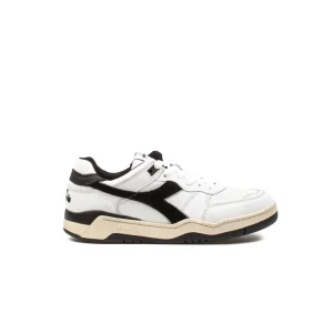 Diadora Basket 560 Used White Black