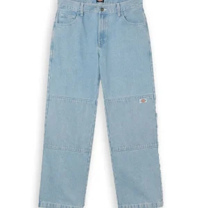 Pantalone Dickies Double Knee Denim Jeans Light Wash Unisex