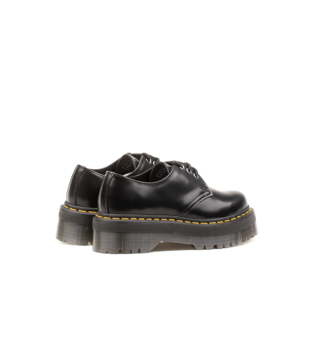 Dr. Martens 1461 Quad Polished Smooth Nero Donna - immagine 4