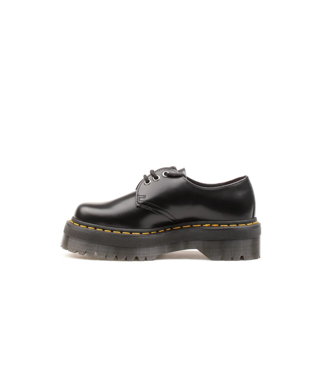 Dr. Martens 1461 Quad Polished Smooth Nero Donna - immagine 6