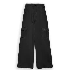 Pantalone Tuta Cargo Hinnominate Palazzo Nero Donna