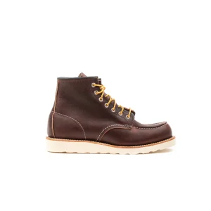 Red Wing Classic Moc 6 Inch Marrone Briar Pelle