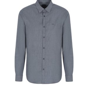 Camicia Classica Micro Fantasia