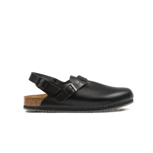Birkenstock Tokio Sl Black Natural Leather