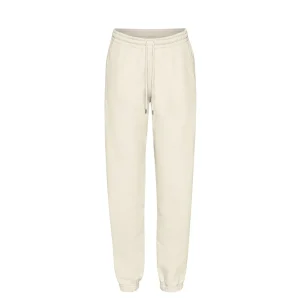 Pantalone Felpa Con Elastico Avorio