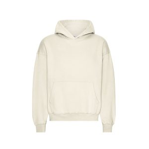 Felpa Cappuccio Oversized Avorio