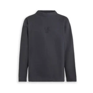 Felpa Girocollo Over C.P. Company Nero Uomo