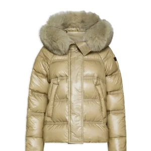 Piumino Peuterey Takan Rp Mid Fur Beige