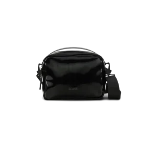 Rains Box Bag Nero Lucido
