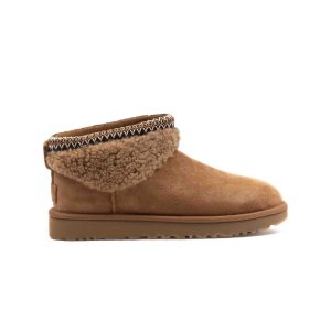 Ugg W Classic Ultra Mini Maxi Curly Nocciola