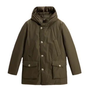 Woolrich Arctic Parka In Ramar Cloth Verde
