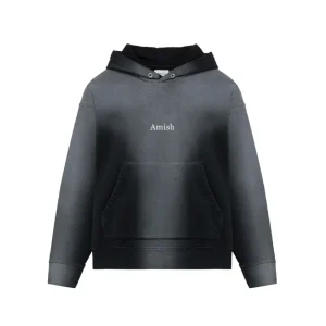 Felpa Con Cappuccio Con Logo Amish