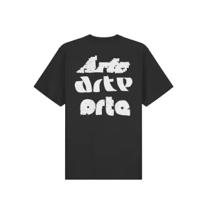 T-Shirt Arte Multi Arte Print Nero