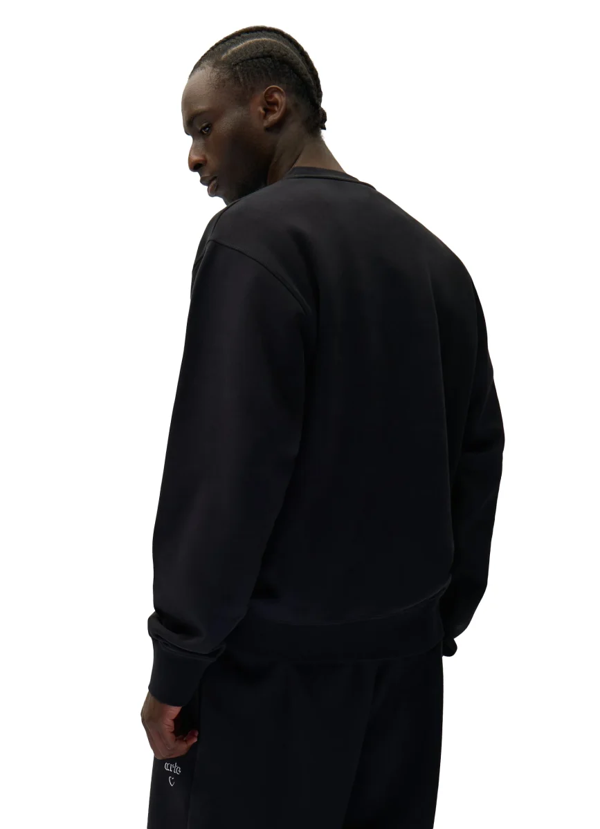 Arte Arte Heart Crewneck Nero - immagine 5