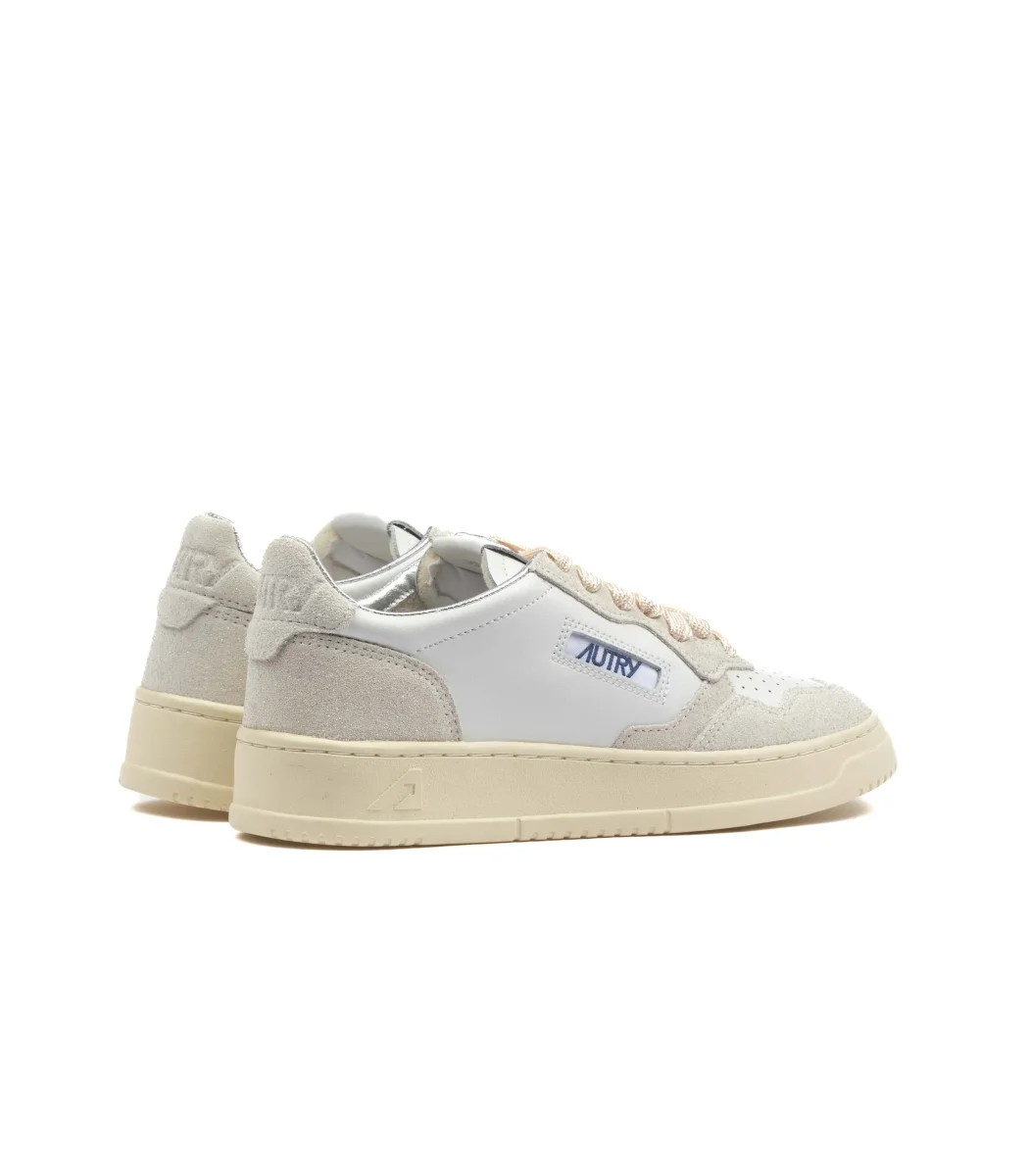 Autry Medalist Low Stars Glitter Bianco Donna - immagine 4