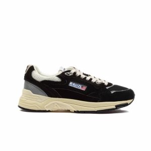 Autry Hyperway Low Man Suede Mesh Nero