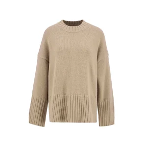 Maglia Barbour Sophia Knitted Jumper Beige Donna
