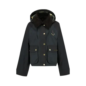 Barbour Reighton Wax Cot Outw Sage Rustic Ancient