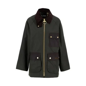 Barbour Luella Wax Jkt Cot Outw Fern Ancient Tartan