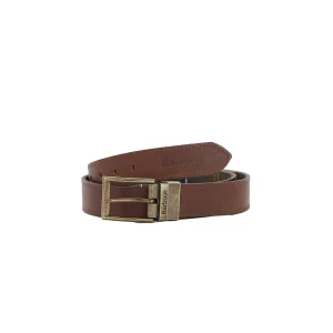 Barbour Reversible Tartan Leather Belt