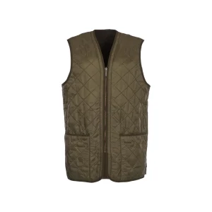 Barbour Gilet Imbottitura Qpolarquilt Marrone Uomo